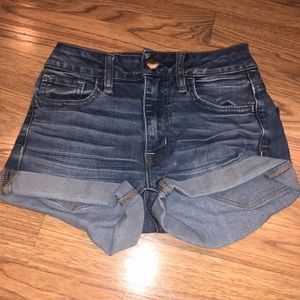 American Eagle Hi-Rise Shorties